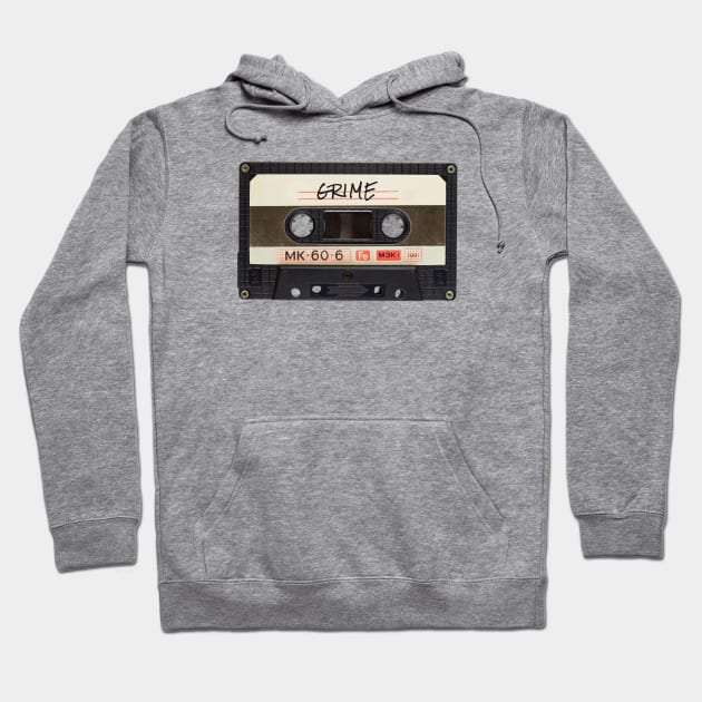 Grime Cassette - Music Hoodie by lukassfr